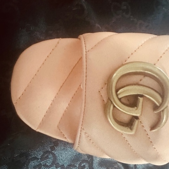 BEAUTIFUL GUCCI PUMP PEACH COLORED SANDALS! NEVER WORN! BRAND NEW!! WITH BOX! - Picture 13 of 16